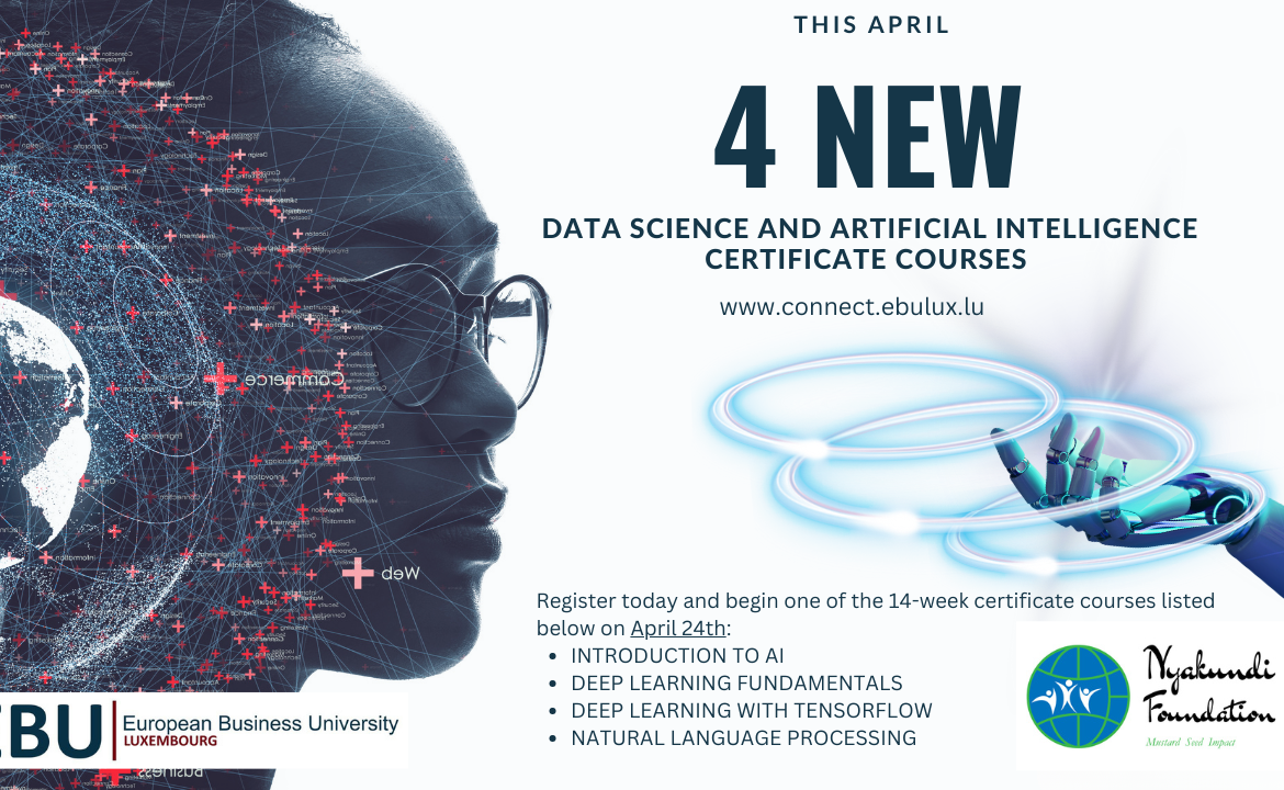 EBU Certificate Courses in Data Science and Artificial Intelligence