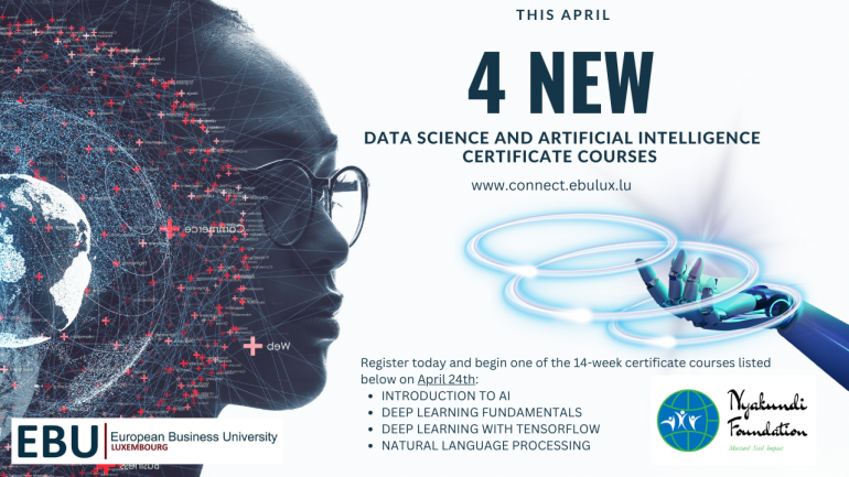 EBU Certificate Courses in Data Science and Artificial Intelligence